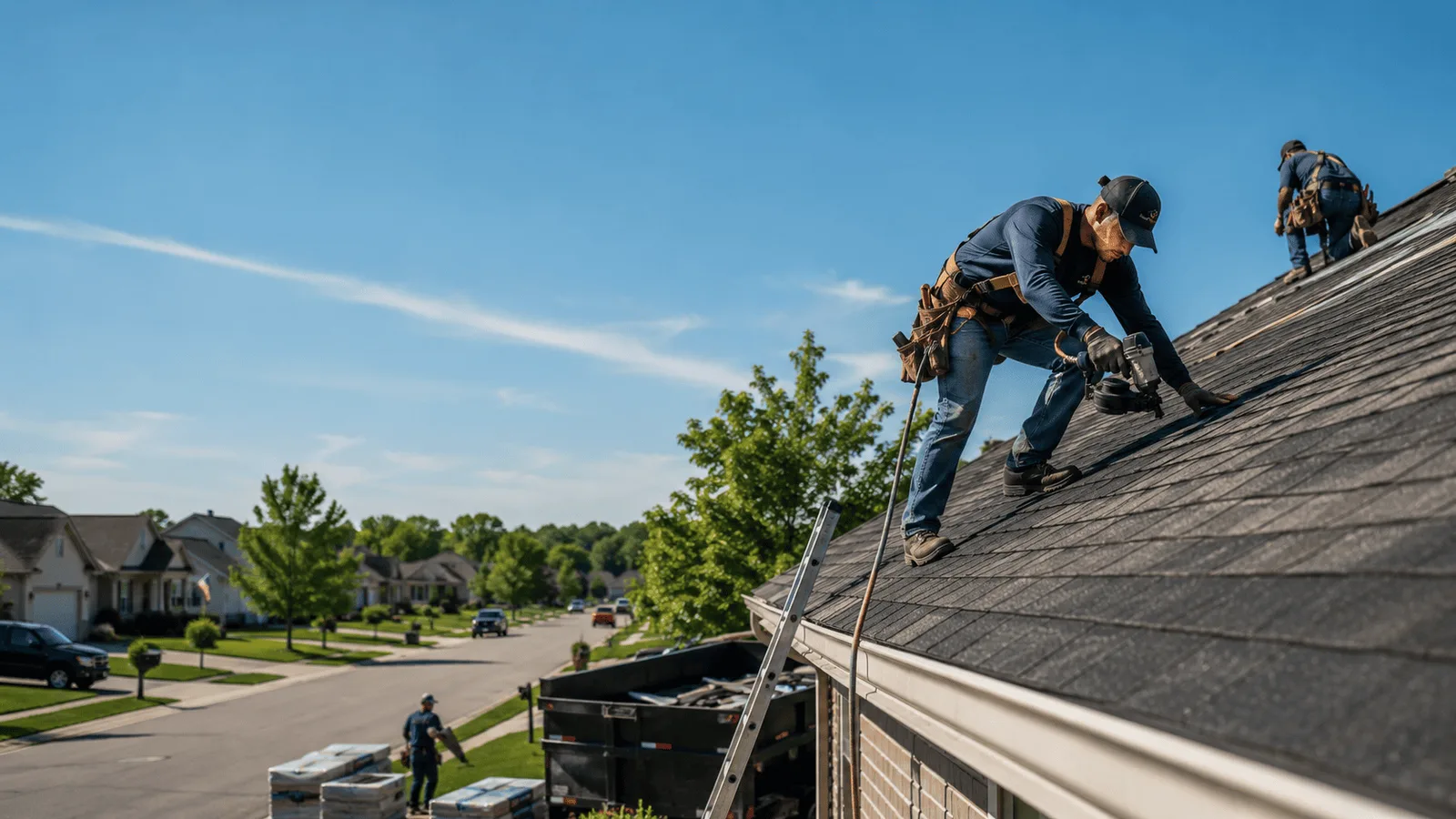 Roof Inspection in Hamshire, TX